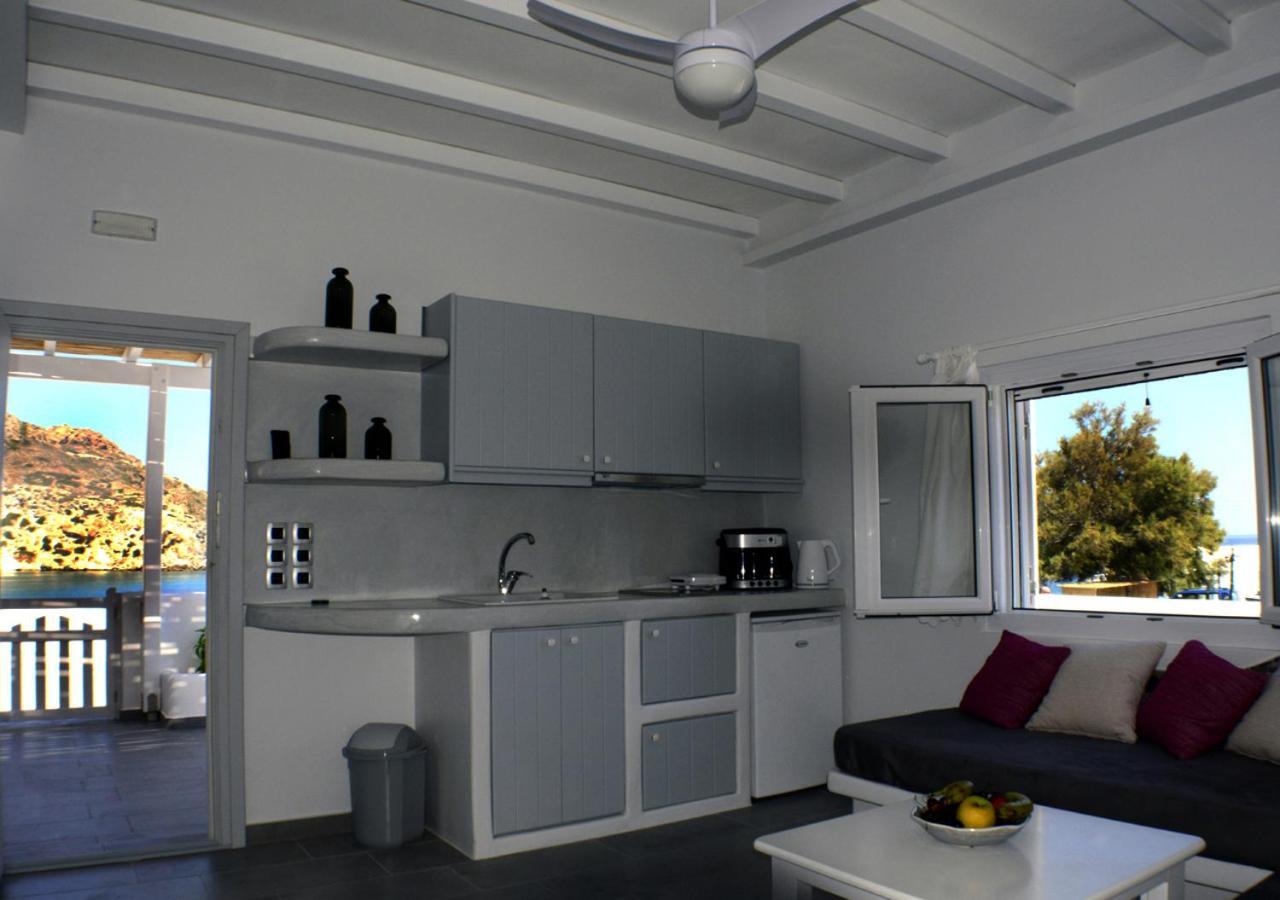 Seashell Mandrakia Sea View Villa Dış mekan fotoğraf
