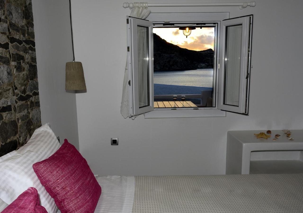 Seashell Mandrakia Sea View Villa Dış mekan fotoğraf