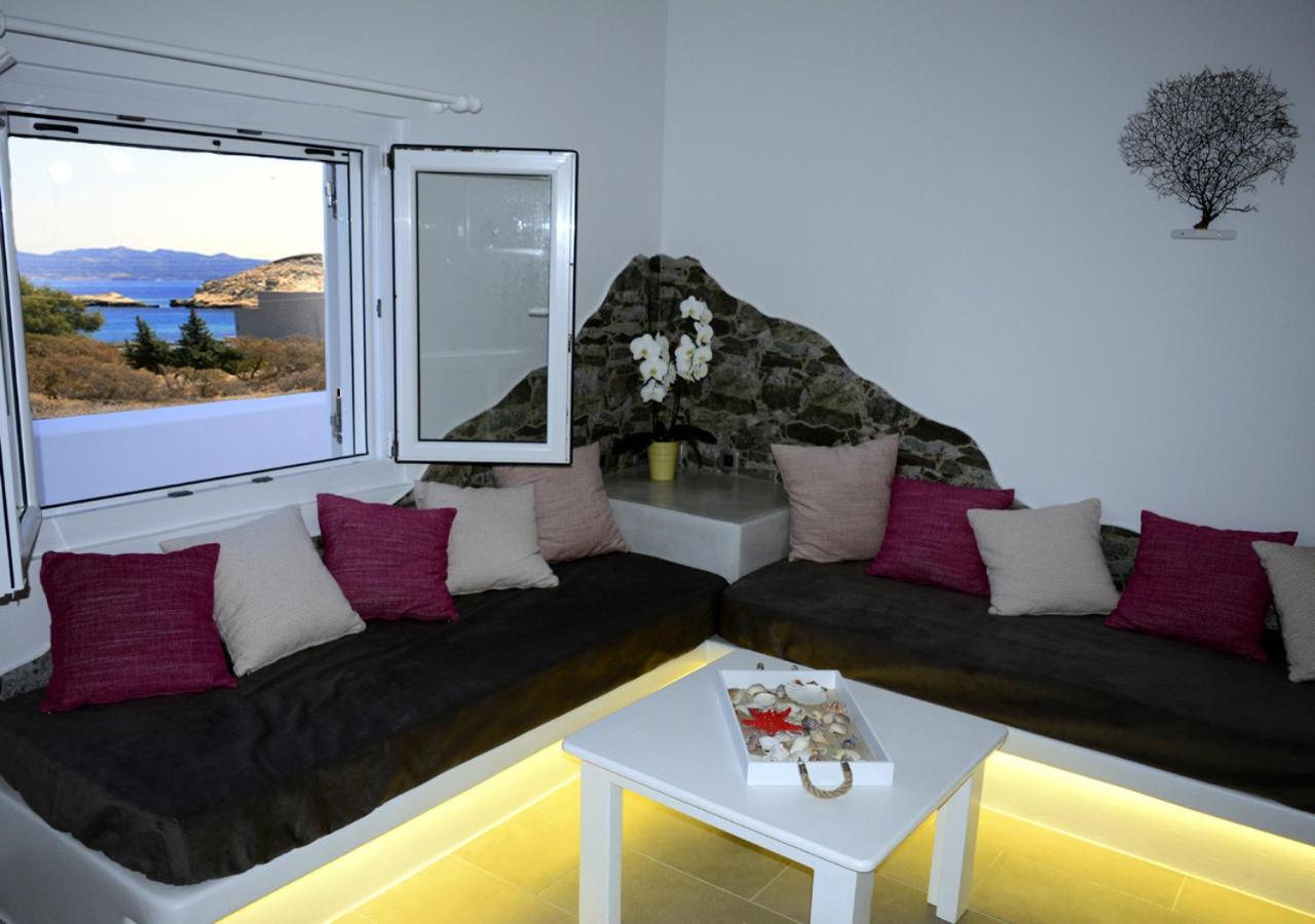 Seashell Mandrakia Sea View Villa Dış mekan fotoğraf