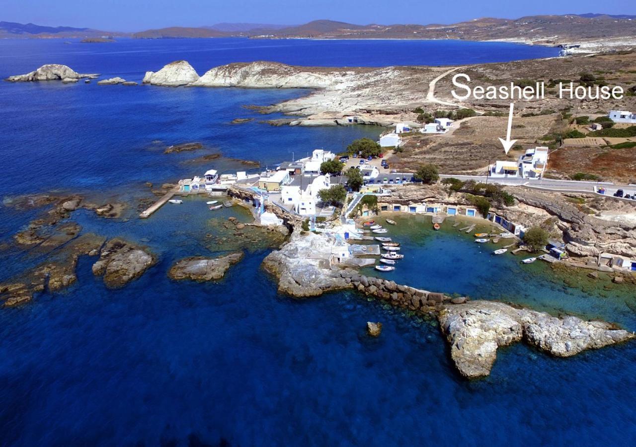 Seashell Mandrakia Sea View Villa Dış mekan fotoğraf